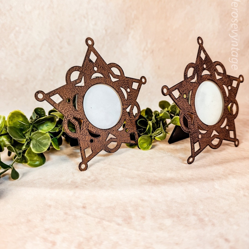 Metal Star Shaped Frames